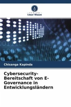 Cybersecurity-Bereitschaft von E-Governance in Entwicklungsländern - Kapinda, Chisanga