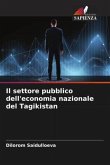 Il settore pubblico dell'economia nazionale del Tagikistan
