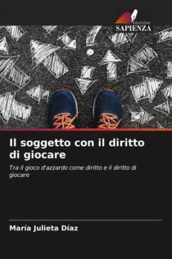 Il soggetto con il diritto di giocare - Diaz, María Julieta