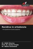 Recidiva in ortodonzia