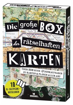 Die große Box der rätselhaften Karten - Vogel, Elke