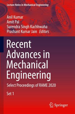 Recent Advances in Mechanical Engineering