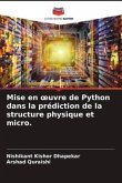 Mise en ¿uvre de Python dans la prédiction de la structure physique et micro.