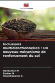 Inclusions multidirectionnelles : Un nouveau mécanisme de renforcement du sol