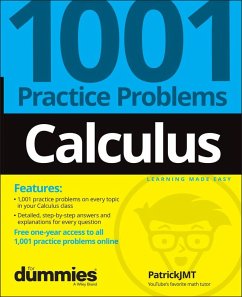 Cover Calculus: 1001 Practice Problems For Dummies (+ Free Online Practice) (eBook, PDF)