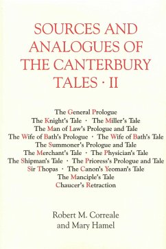 Sources and Analogues of the Canterbury Tales: vol. II (eBook, PDF)