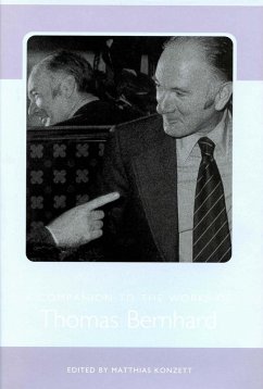 Cover A Companion to the Works of Thomas Bernhard (eBook, PDF)