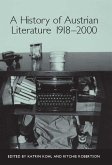 A History of Austrian Literature 1918-2000 (eBook, PDF)