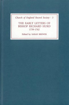 The Early Letters of Bishop Richard Hurd, 1739 to 1762 (eBook, PDF)