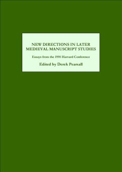 New Directions in Later Medieval Manuscript Studies (eBook, PDF)