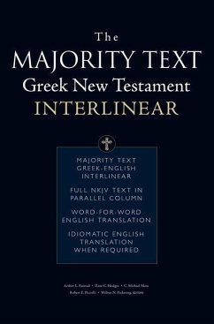 The Majority Text Greek New Testament Interlinear - Thomas Nelson