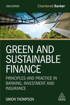 Green and Sustainable Finance - Thompson, Simon