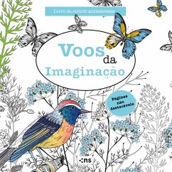 Cover Voos da Imaginação - Livro de Colorir Antiestresse