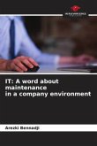 IT: A word about maintenance in a company environment
