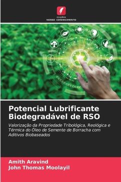 Potencial Lubrificante Biodegradável de RSO - Aravind, Amith;Moolayil, John Thomas