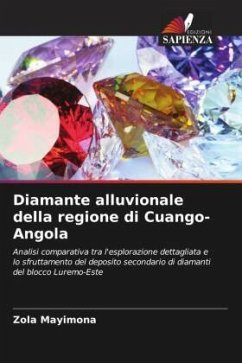 Diamante alluvionale della regione di Cuango-Angola - Mayimona, Zola