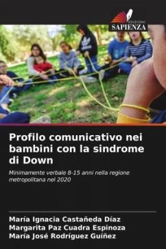 Cover Profilo comunicativo nei bambini con la sindrome di Down