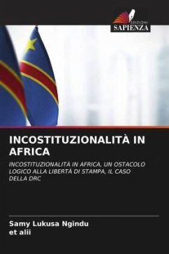 INCOSTITUZIONALITÀ IN AFRICA - Ngindu, Samy Lukusa;alii, et