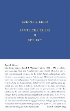 Sämtliche Briefe Band 2 - Steiner, Rudolf