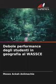 Debole performance degli studenti in geografia al WASSCE