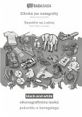 BABADADA black-and-white, Elliniká (se metagraf¿) - Sesotho sa Leboa, eikonograf¿m¿no lexik¿ - pukunt¿u e bonagalago