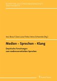 Medien - Sprechen - Klang (eBook, PDF)