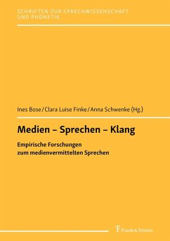 Medien - Sprechen - Klang (eBook, PDF) Cover Medien - Sprechen - Klang (eBook, PDF)