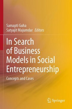 Cover In Search of Business Models in Social Entrepreneurship
