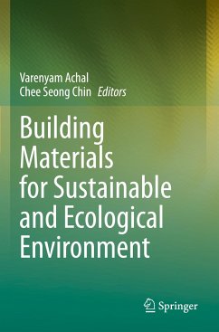 Building Materials for Sustainable and Ecological Environment