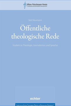 Öffentliche theologische Rede (eBook, PDF) - Neumann, Veit