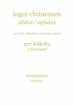 alfabet / alphabet - Christensen, Inger