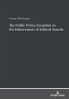 The Public Policy Exception to the... - Bild 1