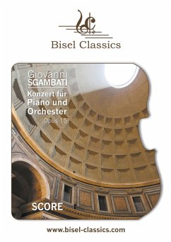 Konzert für Piano und Orchester, Opus 15 - Sgambati, Giovanni