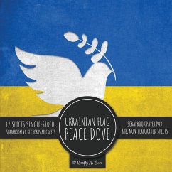 Ukrainian Flag Peace Dove Scrapbook Paper Pad - Crafty As Ever