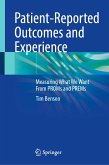 Patient-Reported Outcomes and Experience (eBook, PDF)