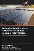 Indagine teorica delle caratteristiche del modulo fotovoltaico