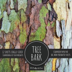 Tree Bark Scrapbook Paper Pad - Crafty As Ever