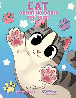 Cat Coloring Book for Kids Ages 4-8 - Young Dreamers Press