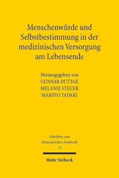 Cover Menschenwürde und Selbstbestimmung in der medizinischen Versorgung am Lebensende (eBook, PDF)