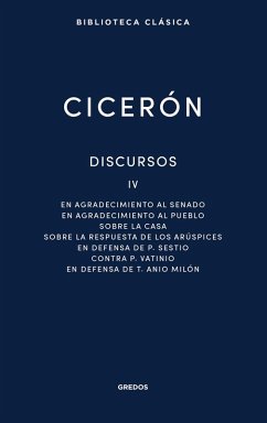 Discursos IV (eBook, ePUB) - Cicerón, Marco Tulio