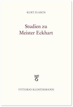 Studien zu Meister Eckhart - Flasch, Kurt