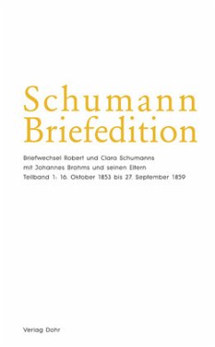 Schumann-Briefedition / Schumann-Briefedition II.3, 4 Teile / Schumann-Briefedition BD II.3