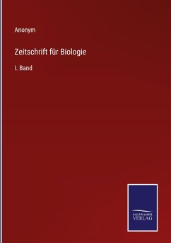 Zeitschrift für Biologie - Anonym