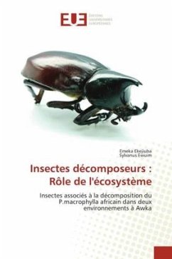 Cover Insectes décomposeurs : Rôle de l'écosystème