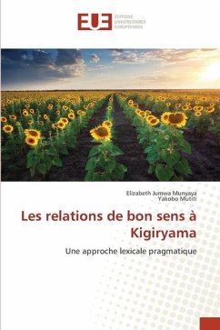 Les relations de bon sens à Kigiryama - Munyaya, Elizabeth Jumwa;Mutiti, Yakobo