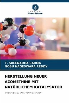 HERSTELLUNG NEUER AZOMETHINE MIT NATÜRLICHEM KATALYSATOR - SARMA, T. SREENADHA;REDDY, GOSU NAGESWARA
