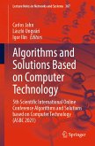 Algorithms and Solutions Based on Computer Technology (eBook, PDF)