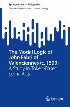 Cover The Modal Logic of John Fabri of Valenciennes (c. 1500) (eBook, PDF)