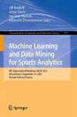Machine Learning and Data Mining for Sports Analytics (eBook, PDF)