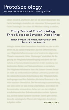 Thirty Years of ProtoSociology - Three Decades Between Disciplines (eBook, ePUB) - Peter, Georg; Krauße, Reuß-Markus